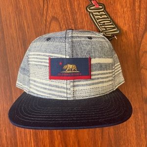 Official Republic of California Snapback NWT California Flag
